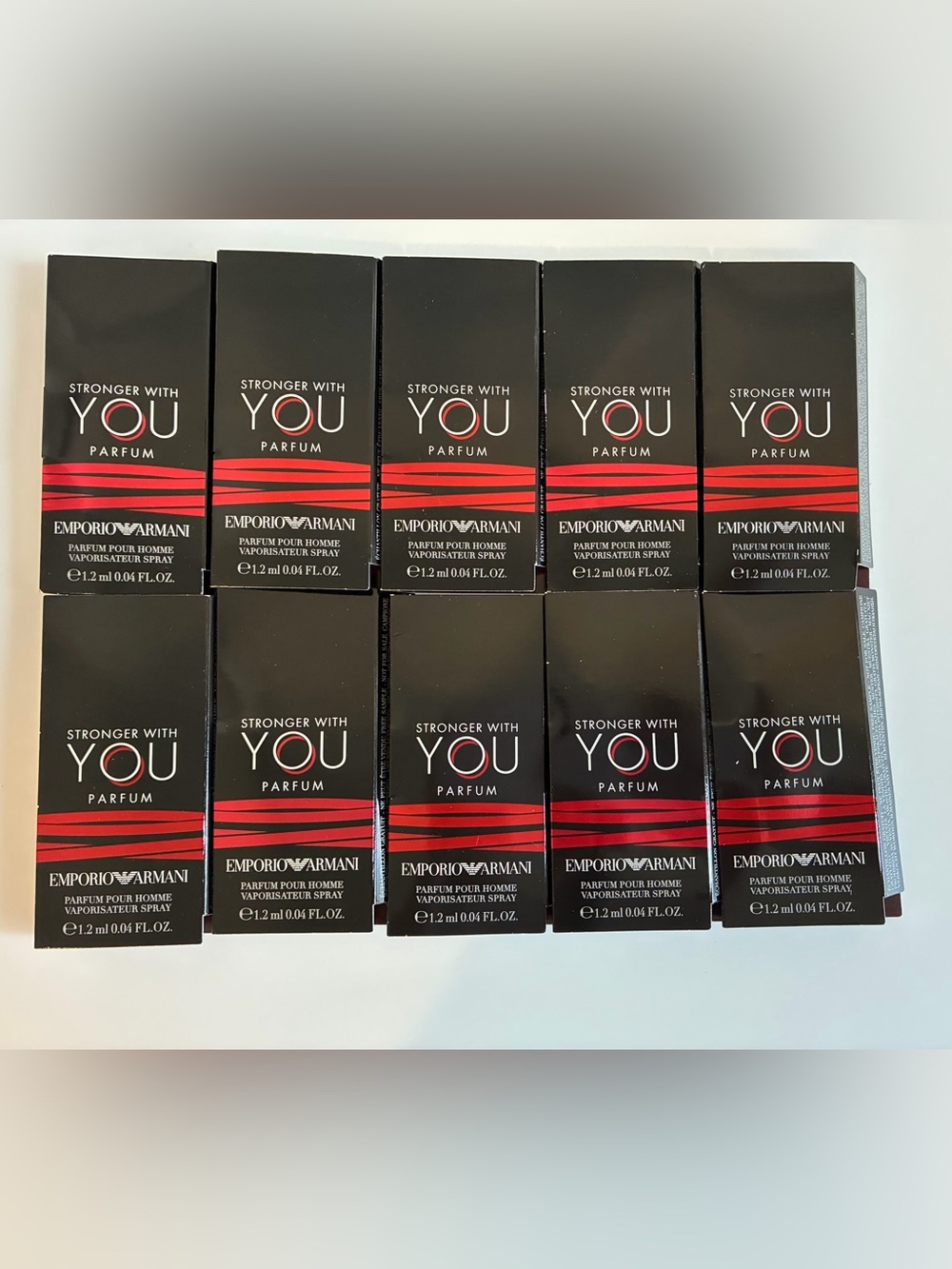 Emporio Armani Stronger With You Sample Lot